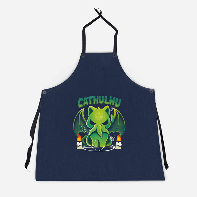 Call Of Cathulhu-Unisex-Kitchen-Apron-Vallina84