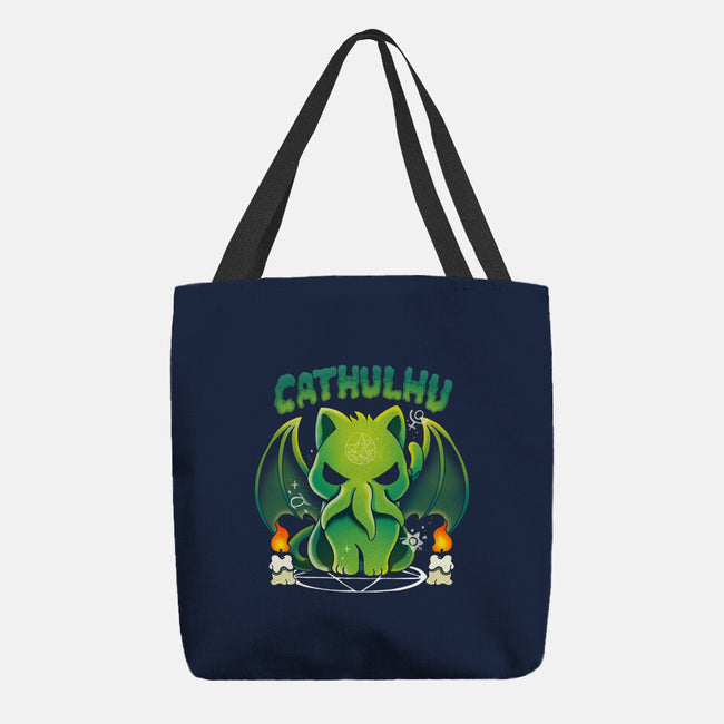 Call Of Cathulhu-None-Basic Tote-Bag-Vallina84