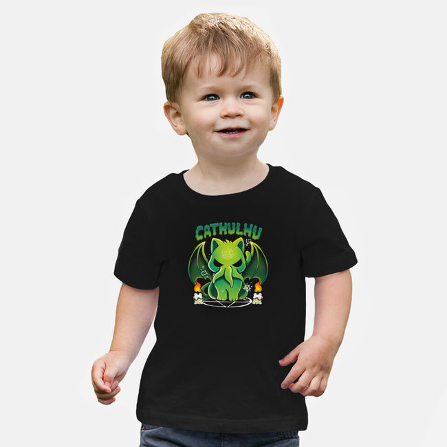 Call Of Cathulhu-Baby-Basic-Tee-Vallina84