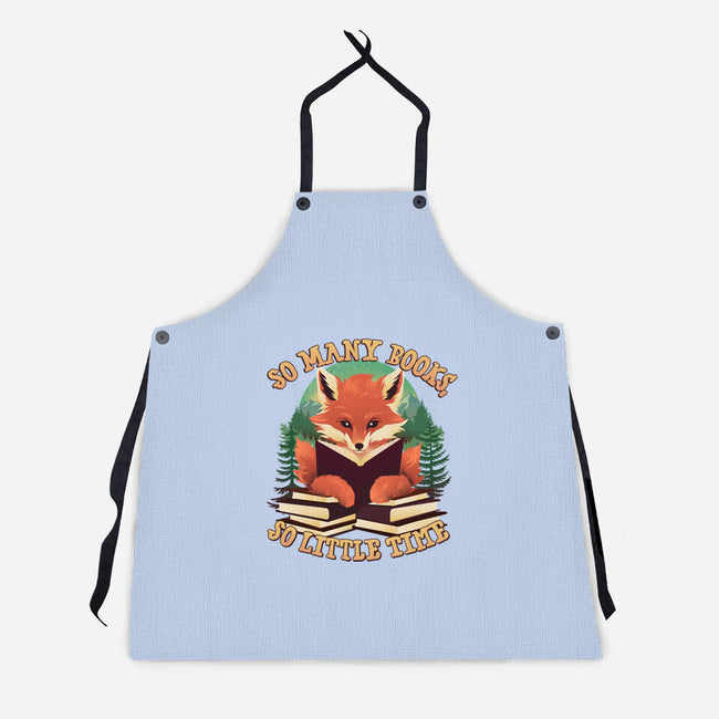 So Little Time-Unisex-Kitchen-Apron-dandingeroz