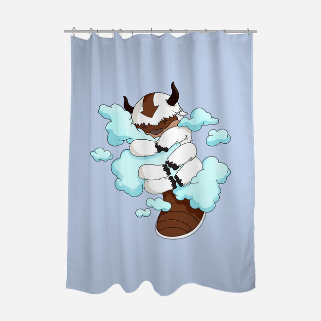 HUG-None-Polyester-Shower Curtain-MaxoArt