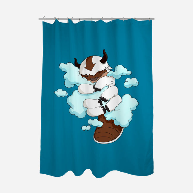 HUG-None-Polyester-Shower Curtain-MaxoArt