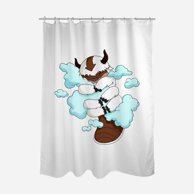 HUG-None-Polyester-Shower Curtain-MaxoArt