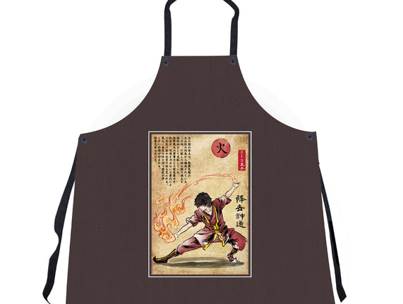 Fire Nation Master Woodblock