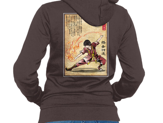 Fire Nation Master Woodblock