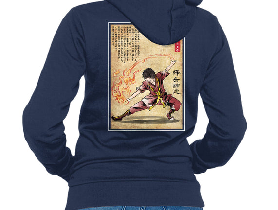 Fire Nation Master Woodblock