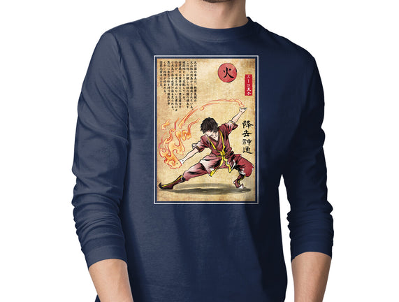 Fire Nation Master Woodblock