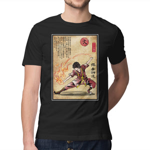 Fire Nation Master Woodblock