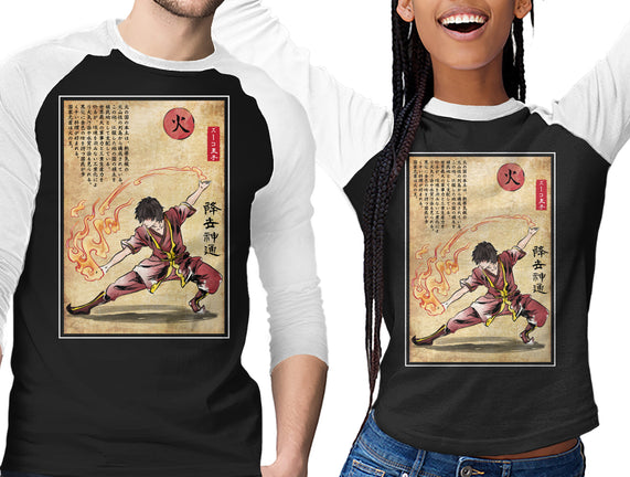 Fire Nation Master Woodblock