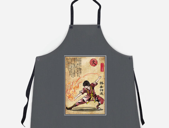 Fire Nation Master Woodblock