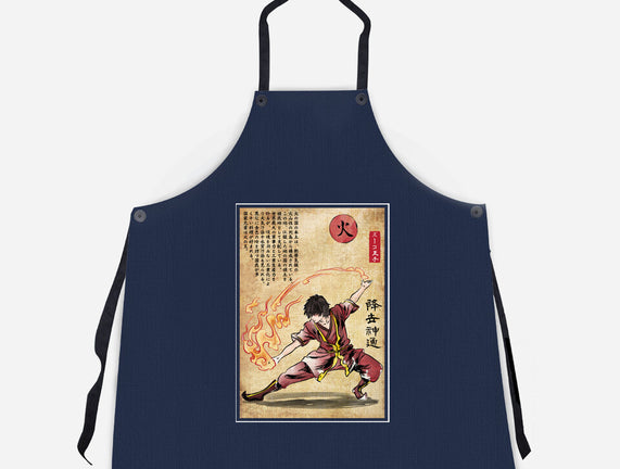 Fire Nation Master Woodblock