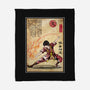 Fire Nation Master Woodblock-None-Fleece-Blanket-DrMonekers