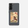 Fire Nation Master Woodblock-Samsung-Snap-Phone Case-DrMonekers