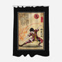 Fire Nation Master Woodblock-None-Polyester-Shower Curtain-DrMonekers