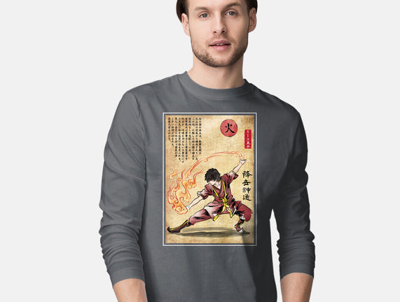 Fire Nation Master Woodblock