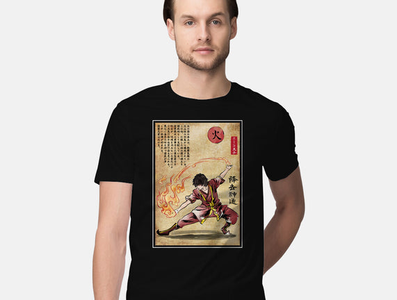 Fire Nation Master Woodblock