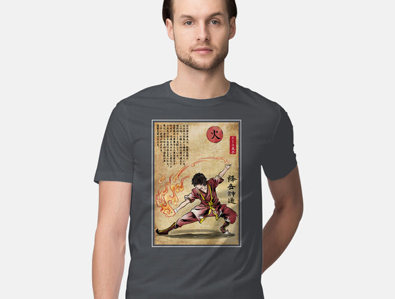 Fire Nation Master Woodblock