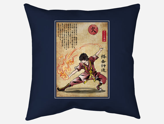 Fire Nation Master Woodblock