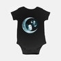 Ghostly Moon-Baby-Basic-Onesie-Vallina84