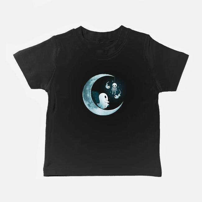 Ghostly Moon-Baby-Basic-Tee-Vallina84