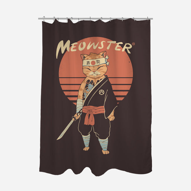 Meowster Awakens-None-Polyester-Shower Curtain-vp021