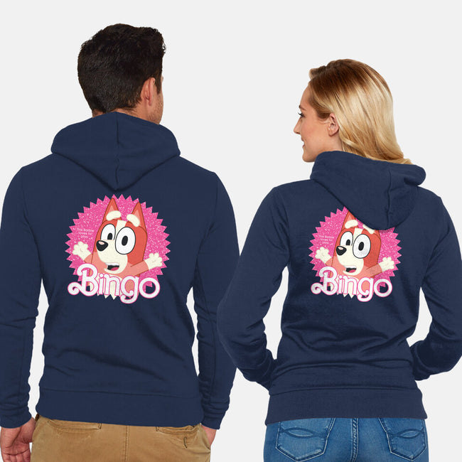 Bingo Barbie-Unisex-Zip-Up-Sweatshirt-danielmorris1993