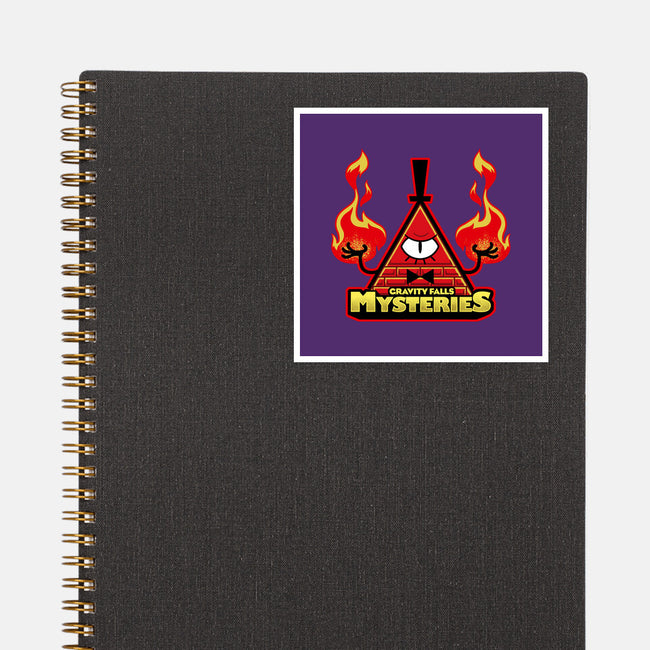 Gravity Falls Mysteries-None-Glossy-Sticker-Studio Mootant