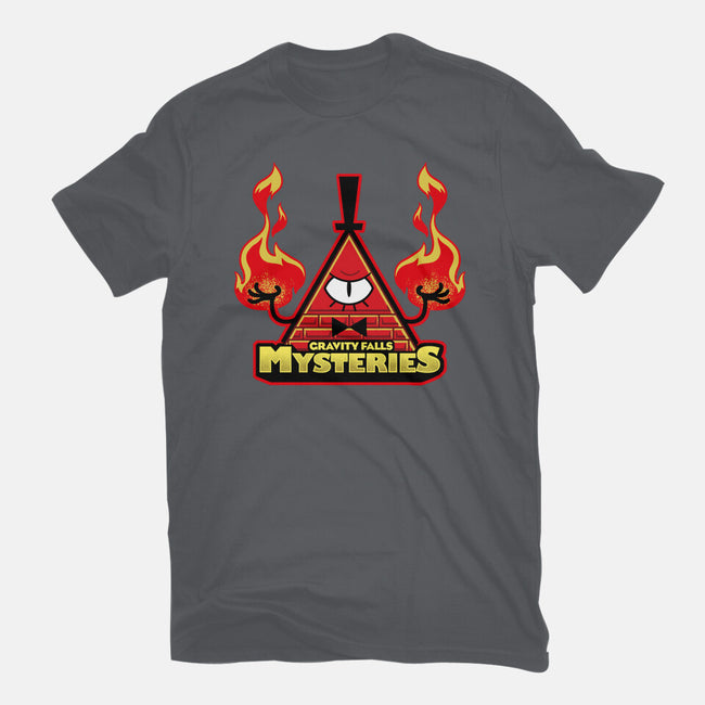 Gravity Falls Mysteries-Mens-Heavyweight-Tee-Studio Mootant