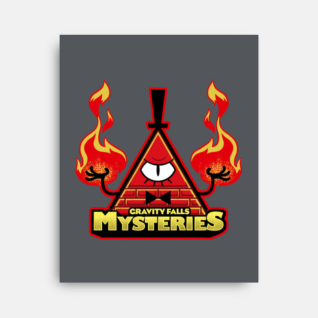 Gravity Falls Mysteries-None-Stretched-Canvas-Studio Mootant