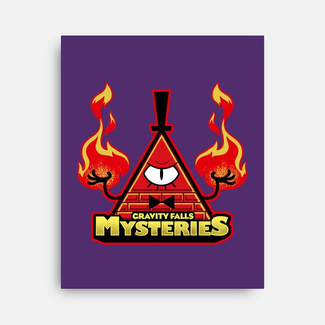 Gravity Falls Mysteries-None-Stretched-Canvas-Studio Mootant