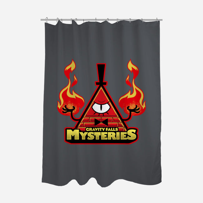 Gravity Falls Mysteries-None-Polyester-Shower Curtain-Studio Mootant