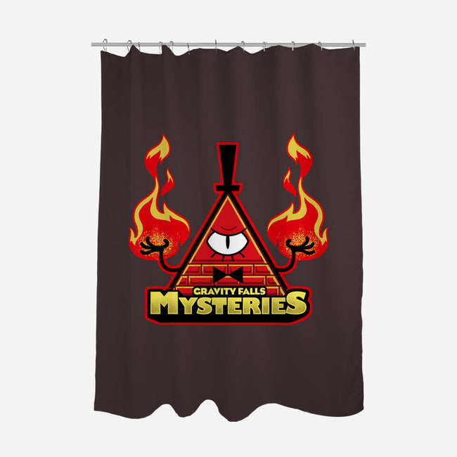 Gravity Falls Mysteries-None-Polyester-Shower Curtain-Studio Mootant