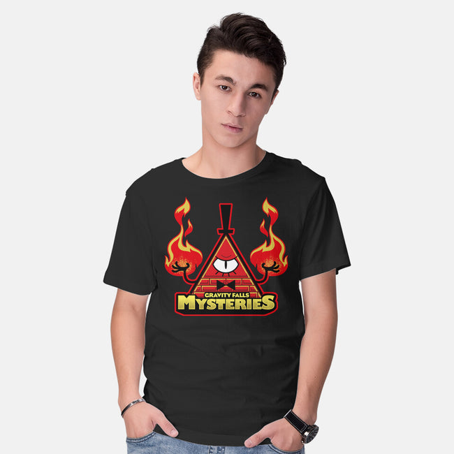 Gravity Falls Mysteries-Mens-Basic-Tee-Studio Mootant