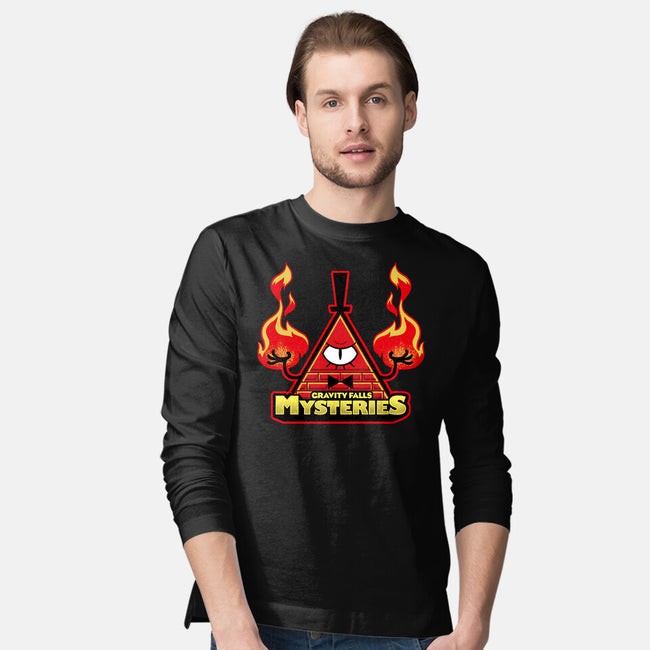 Gravity Falls Mysteries-Mens-Long Sleeved-Tee-Studio Mootant