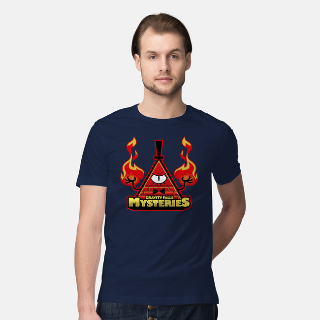 Gravity Falls Mysteries-Mens-Premium-Tee-Studio Mootant