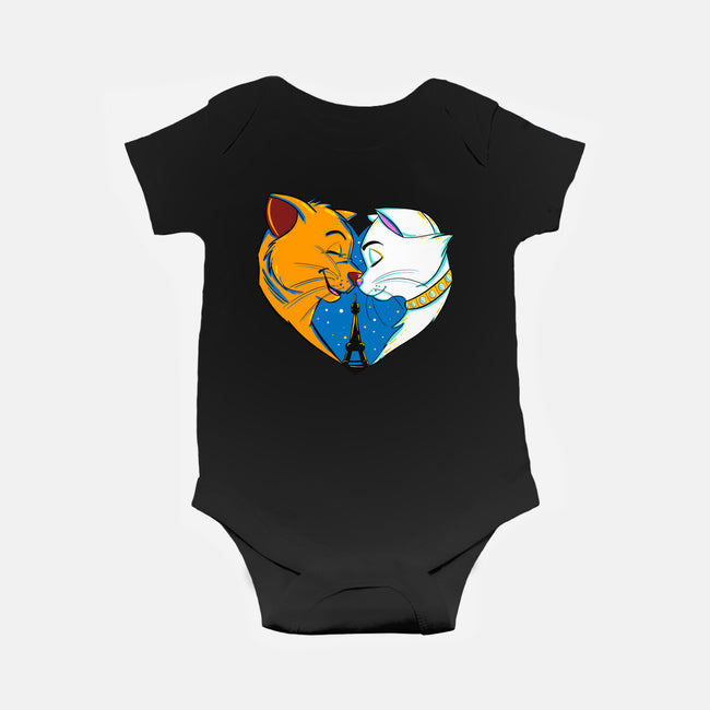 Paris Love-Baby-Basic-Onesie-ellr