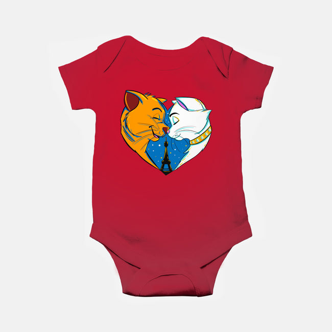 Paris Love-Baby-Basic-Onesie-ellr