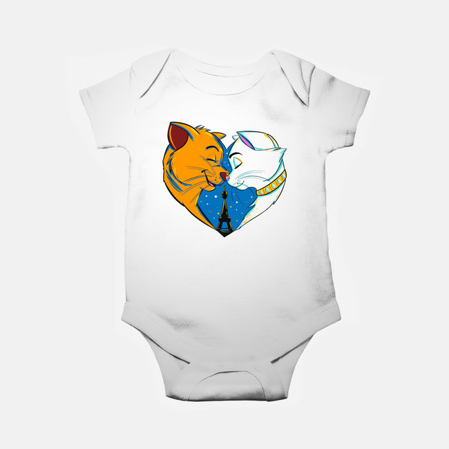 Paris Love-Baby-Basic-Onesie-ellr