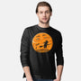 Witchy Moon-Mens-Long Sleeved-Tee-kennsing