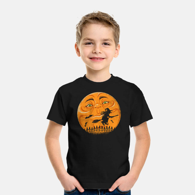 Witchy Moon-Youth-Basic-Tee-kennsing