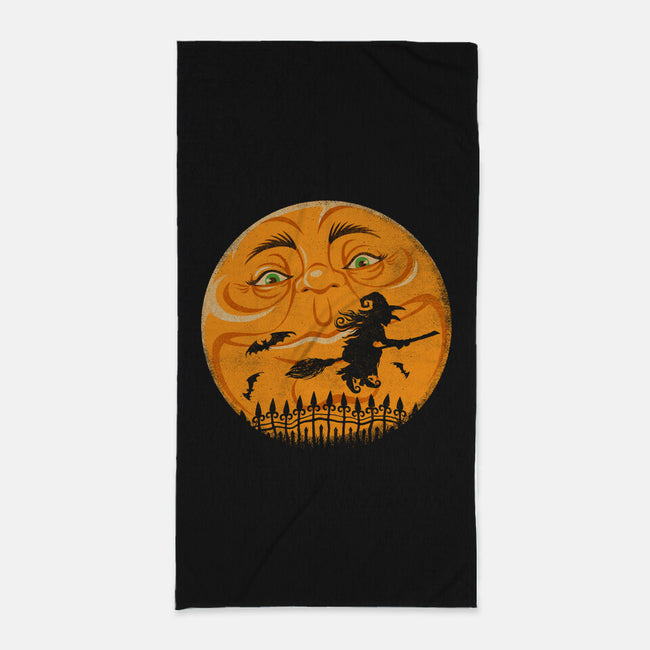 Witchy Moon-None-Beach-Towel-kennsing