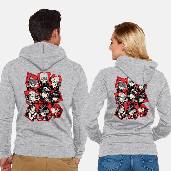 All Out Attack-Unisex-Zip-Up-Sweatshirt-jmcg