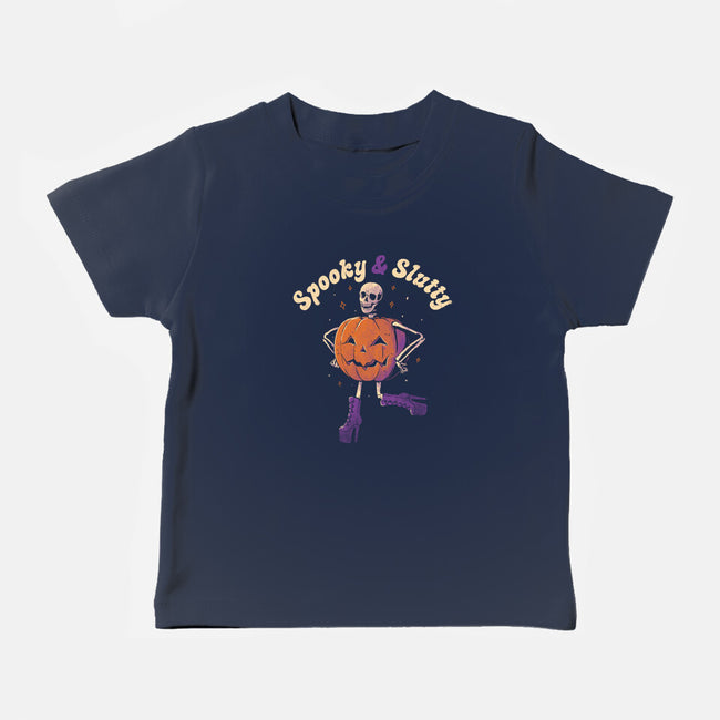 Spooky And Slutty-Baby-Basic-Tee-eduely