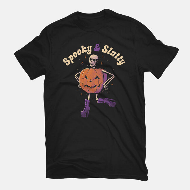 Spooky And Slutty-Youth-Basic-Tee-eduely