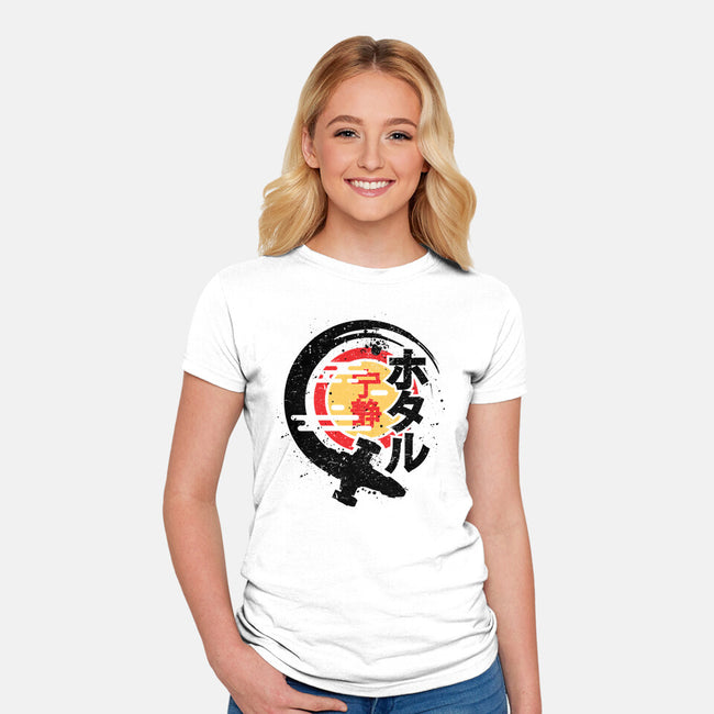 Firefly Of The Rising Sun-Womens-Fitted-Tee-jrberger