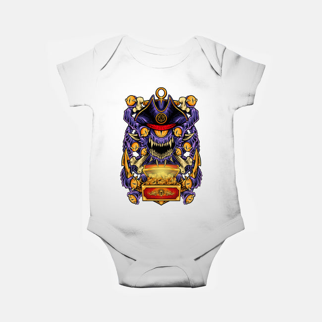 Pirate Beholder-Baby-Basic-Onesie-spoilerinc