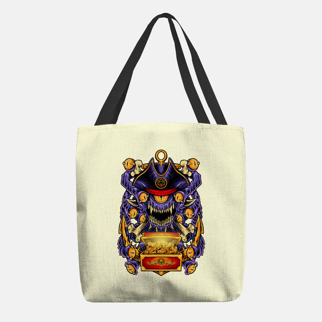 Pirate Beholder-None-Basic Tote-Bag-spoilerinc