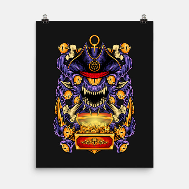 Pirate Beholder-None-Matte-Poster-spoilerinc