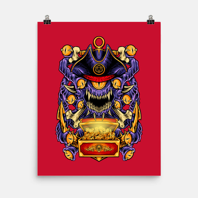 Pirate Beholder-None-Matte-Poster-spoilerinc