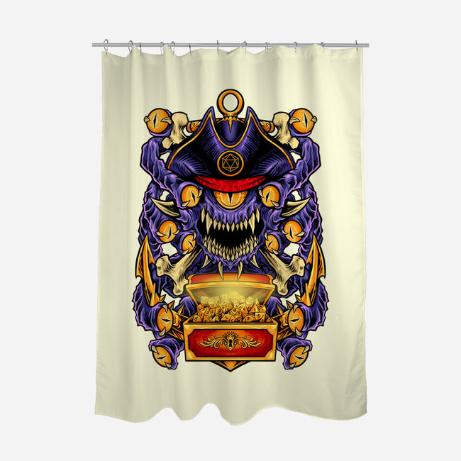 Pirate Beholder-None-Polyester-Shower Curtain-spoilerinc